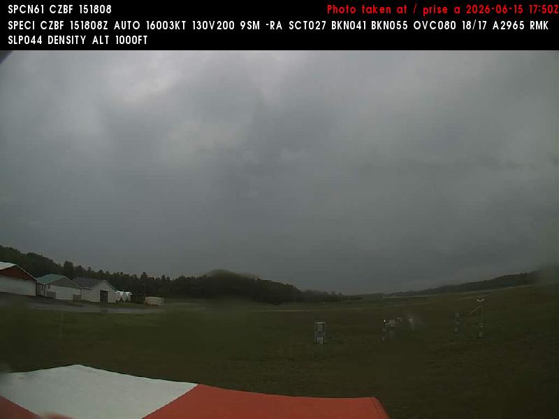 Web Cam image of Bathurst Airport (East)