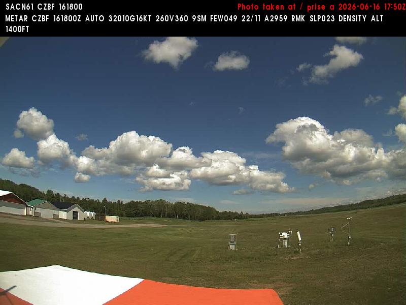 Web Cam image of Bathurst Airport (East)