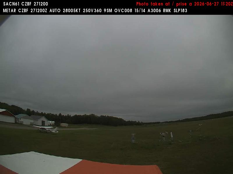 Web Cam image of Bathurst Airport (East)