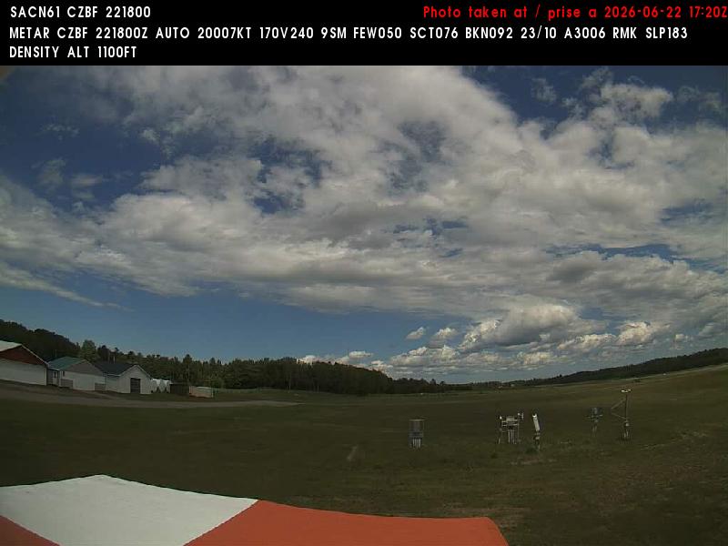 Web Cam image of Bathurst Airport (East)