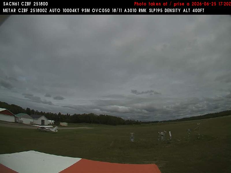 Web Cam image of Bathurst Airport (East)