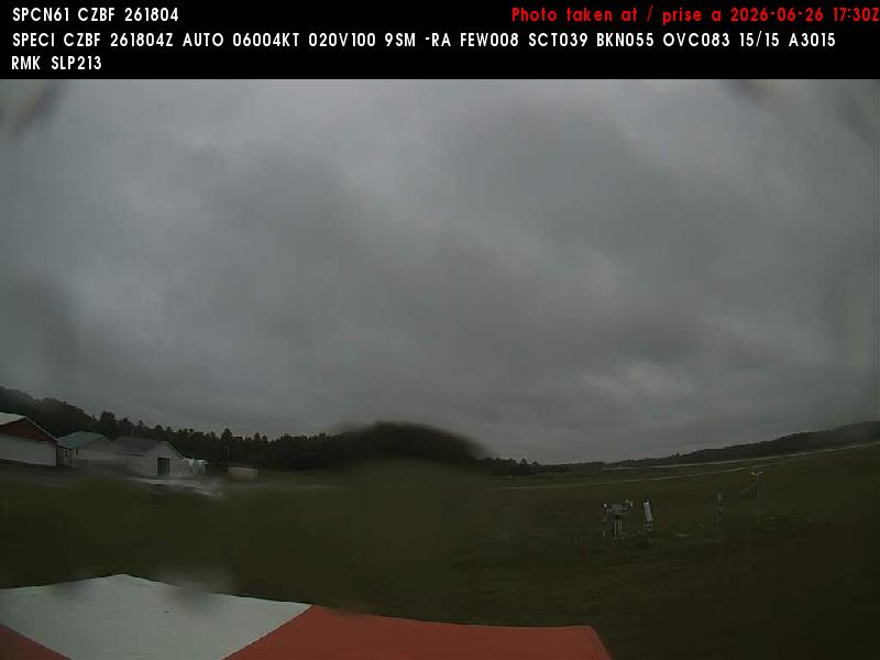 Web Cam image of Bathurst Airport (East)