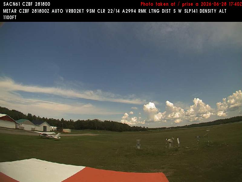 Web Cam image of Bathurst Airport (East)