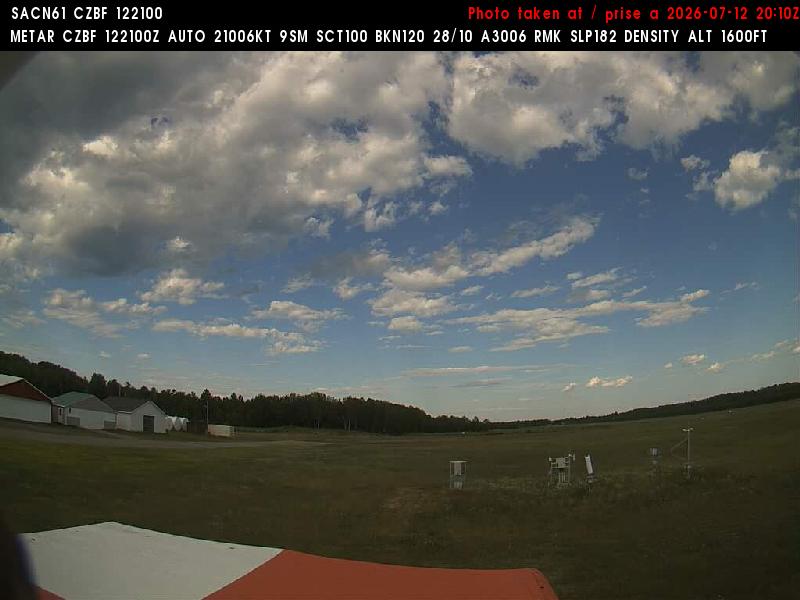 Web Cam image of Bathurst Airport (East)