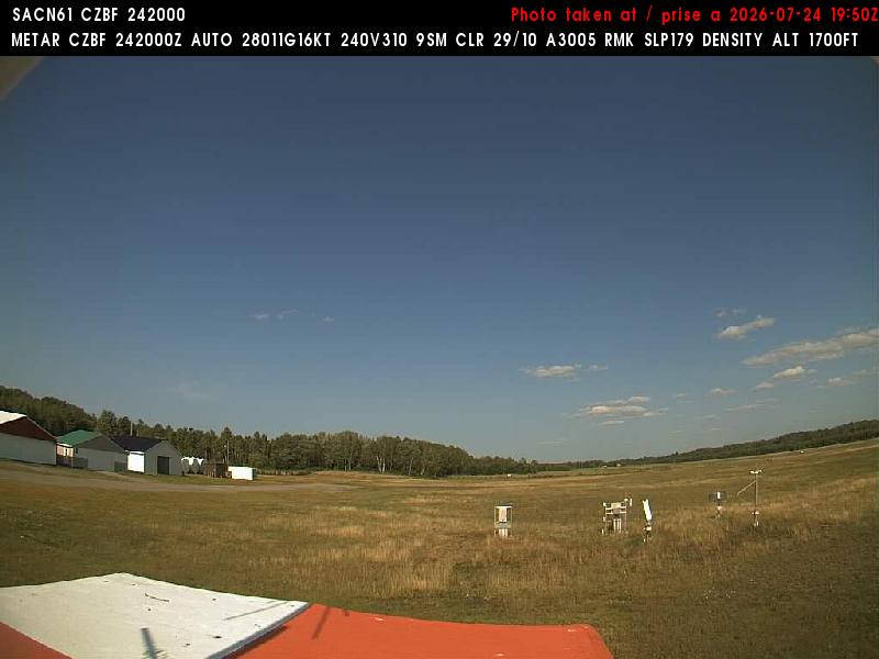 Web Cam image of Bathurst Airport (East)