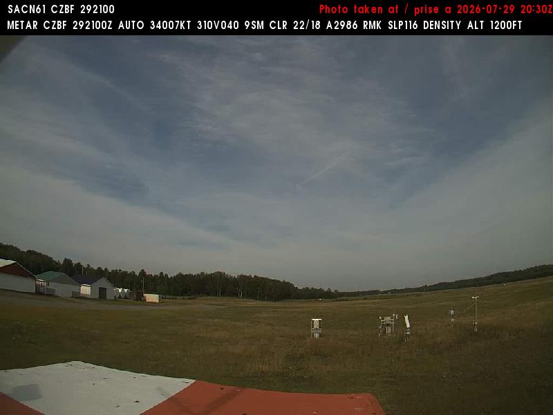 Web Cam image of Bathurst Airport (East)