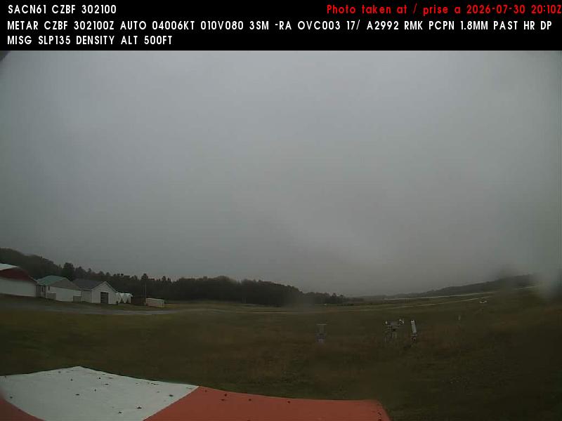 Web Cam image of Bathurst Airport (East)