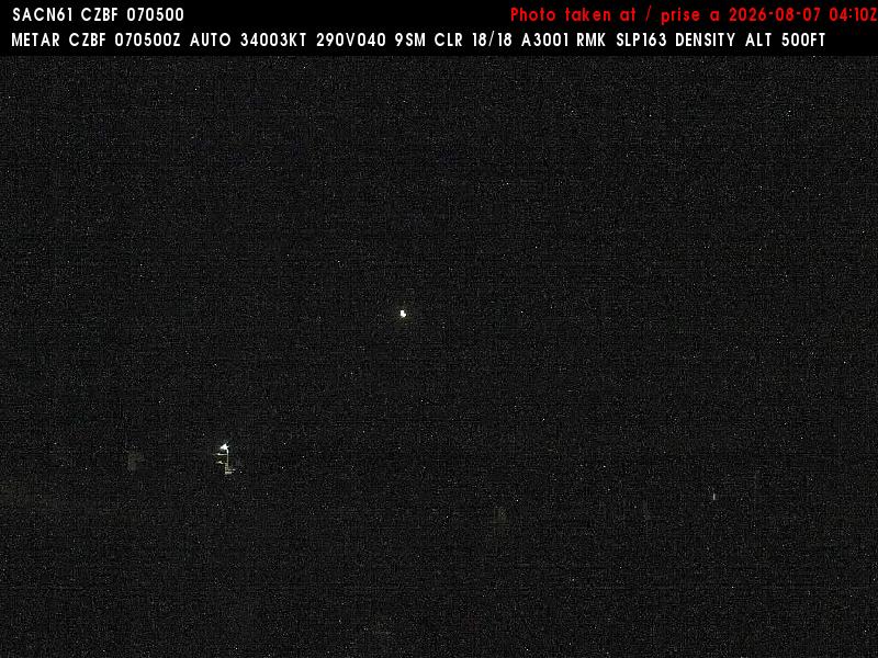 Web Cam image of Bathurst Airport (East)