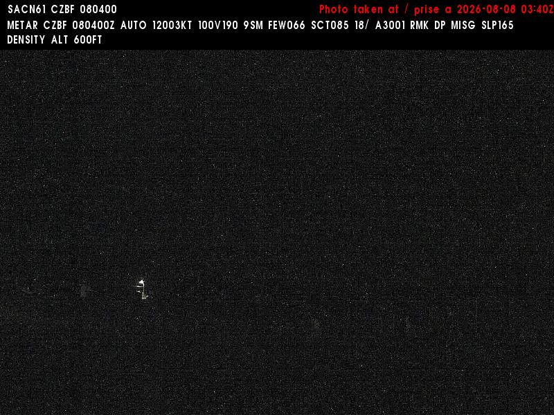 Web Cam image of Bathurst Airport (East)