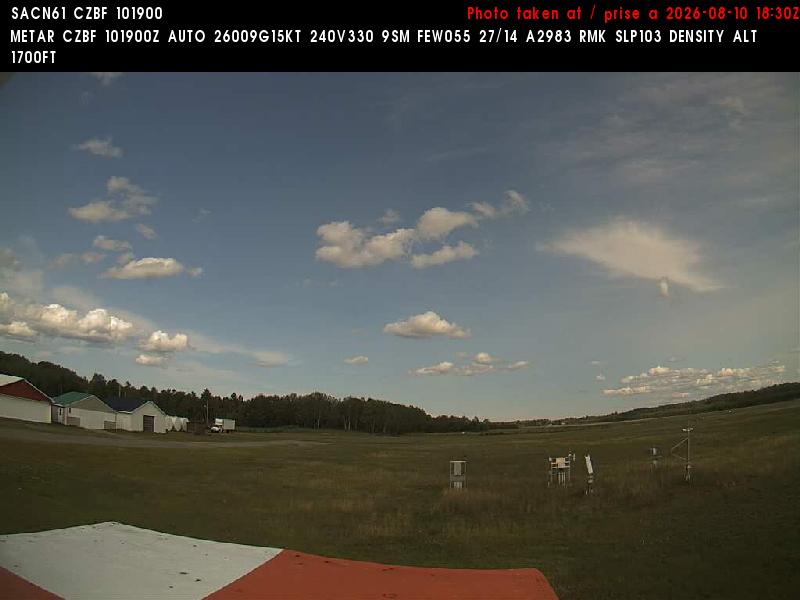 Web Cam image of Bathurst Airport (East)