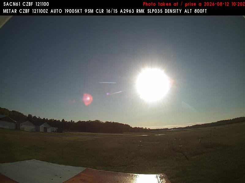 Web Cam image of Bathurst Airport (East)