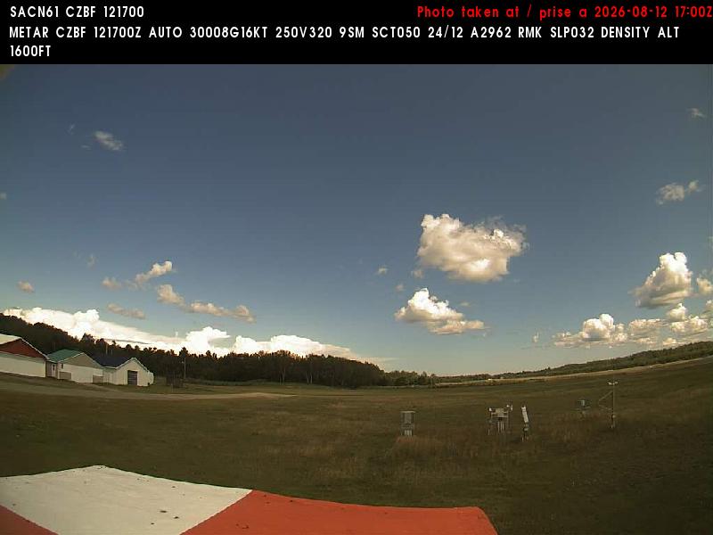 Web Cam image of Bathurst Airport (East)
