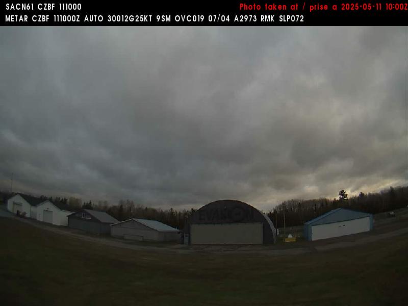 Web Cam image of Bathurst Airport (North)