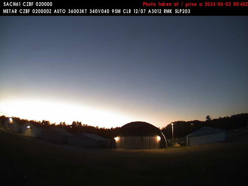 Web Cam image of Bathurst Airport (North)