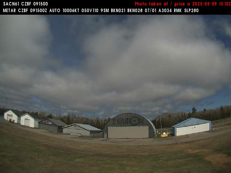 Web Cam image of Bathurst Airport (North)