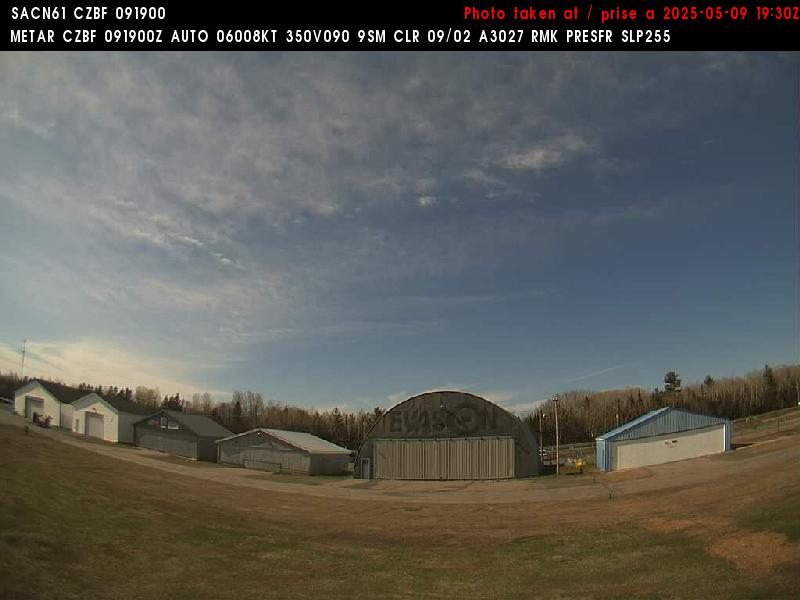 Web Cam image of Bathurst Airport (North)