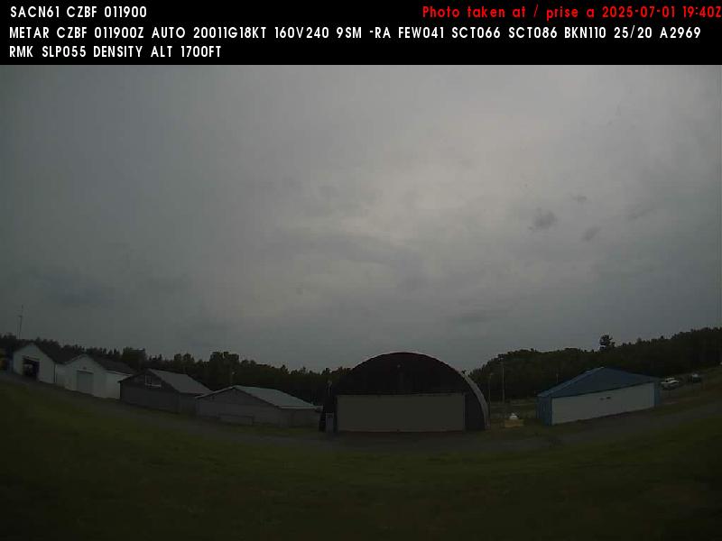 Web Cam image of Bathurst Airport (North)