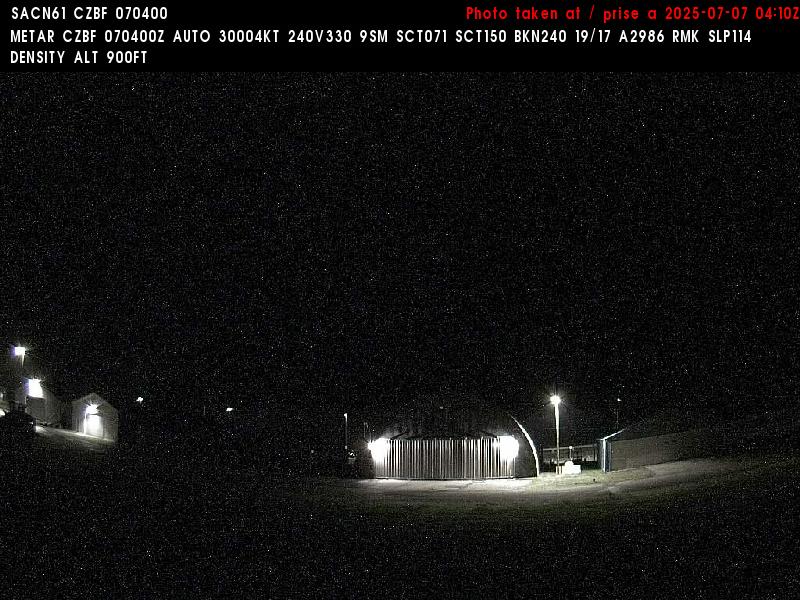Web Cam image of Bathurst Airport (North)