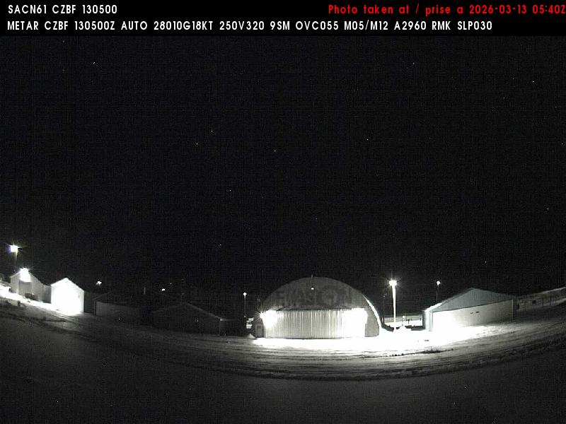 Web Cam image of Bathurst Airport (North)