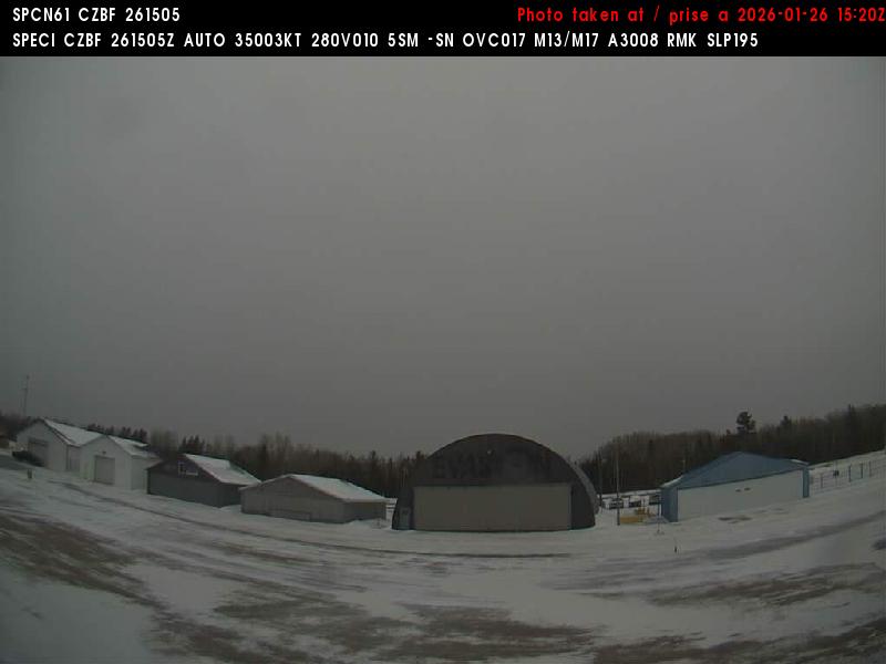 Web Cam image of Bathurst Airport (North)