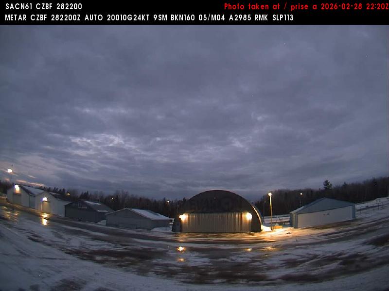 Web Cam image of Bathurst Airport (North)