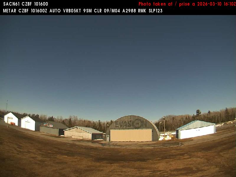 Web Cam image of Bathurst Airport (North)