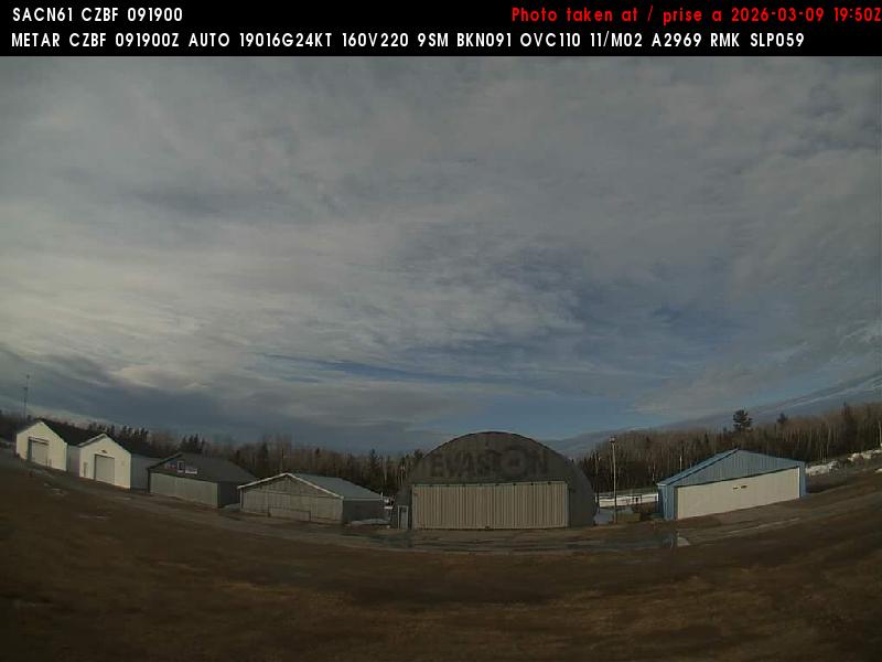 Web Cam image of Bathurst Airport (North)