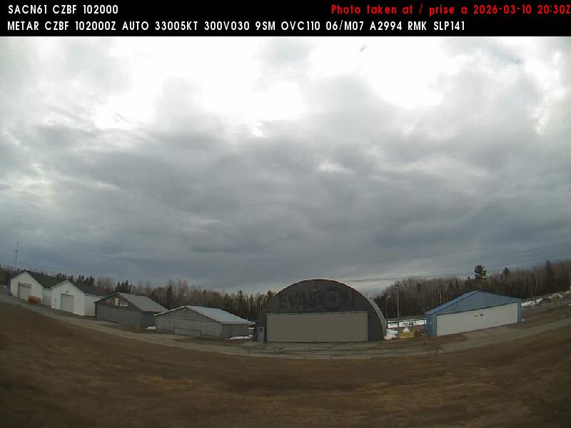 Web Cam image of Bathurst Airport (North)
