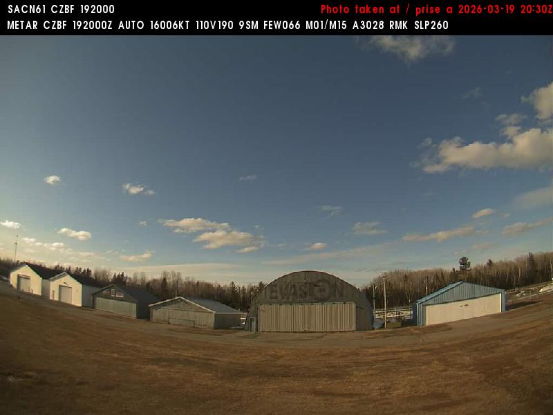 Web Cam image of Bathurst Airport (North)