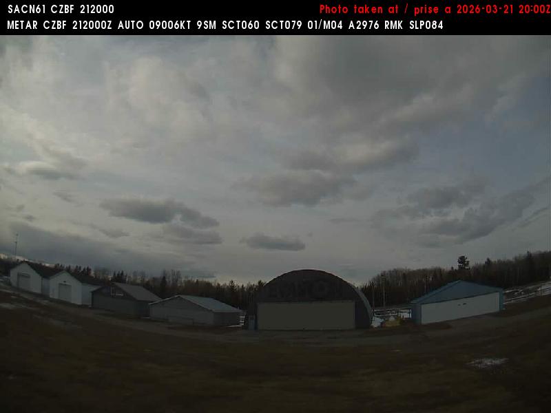 Web Cam image of Bathurst Airport (North)