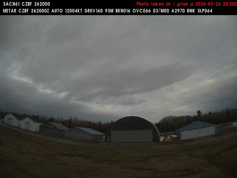 Web Cam image of Bathurst Airport (North)