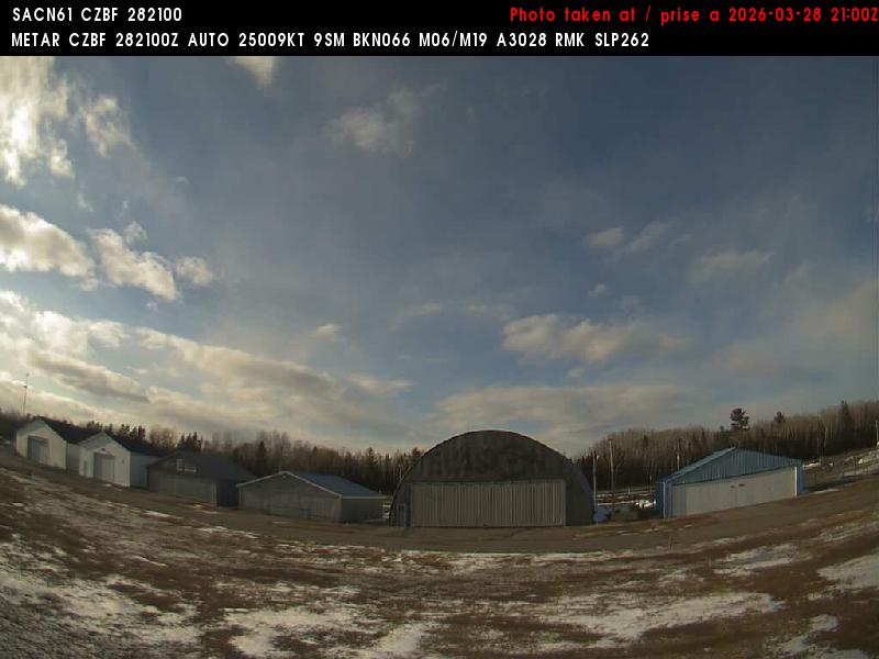 Web Cam image of Bathurst Airport (North)