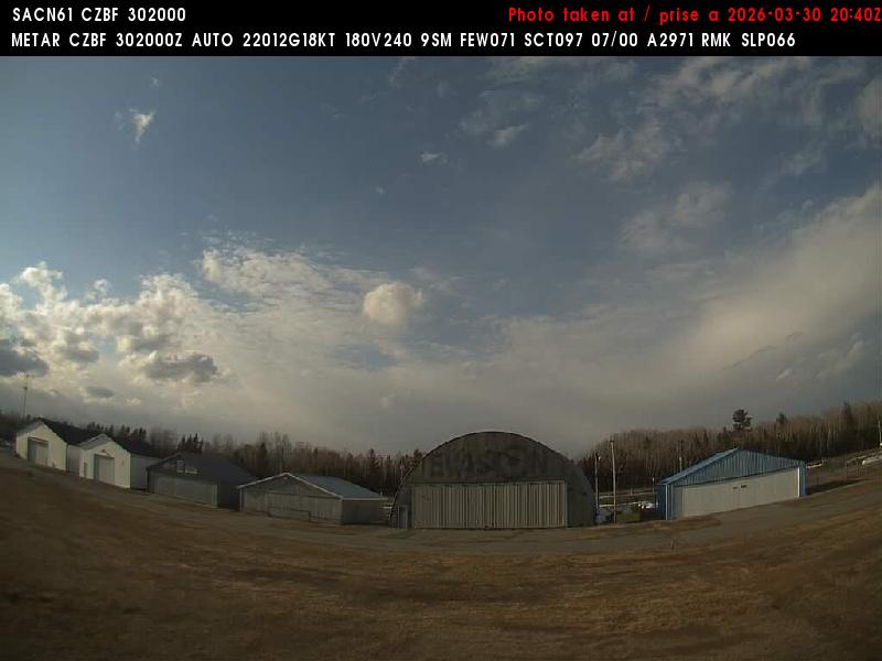 Web Cam image of Bathurst Airport (North)