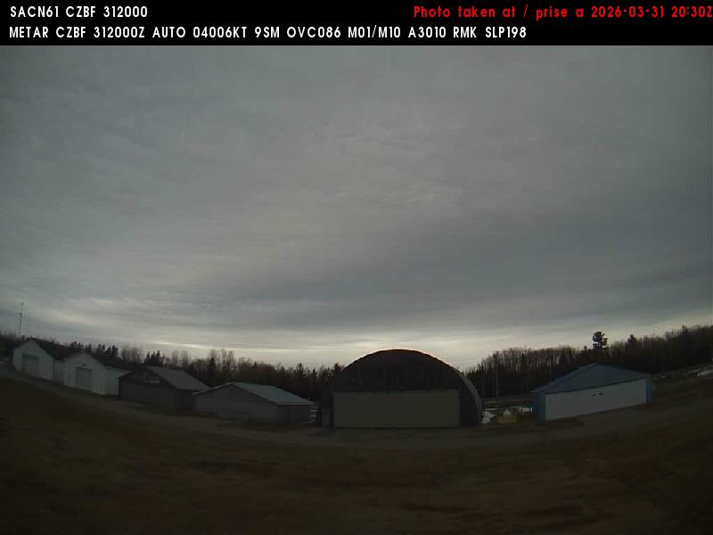 Web Cam image of Bathurst Airport (North)