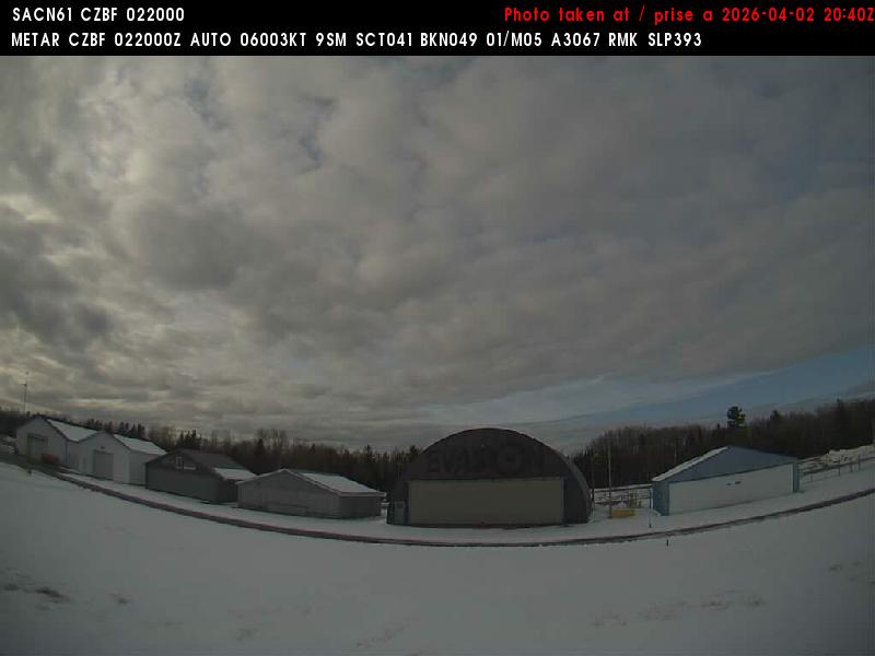 Web Cam image of Bathurst Airport (North)