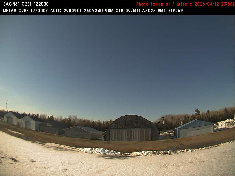 Web Cam image of Bathurst Airport (North)