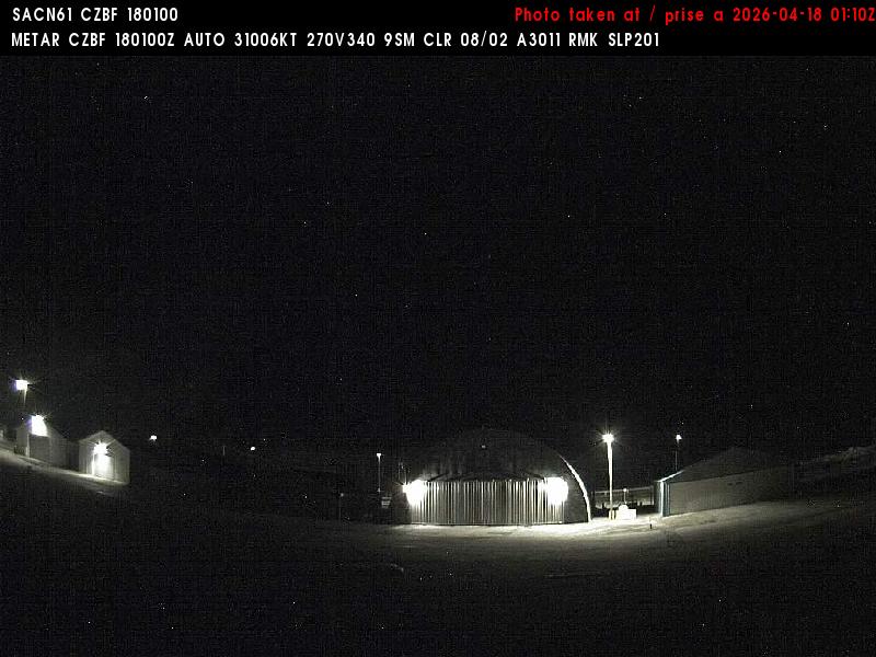 Web Cam image of Bathurst Airport (North)