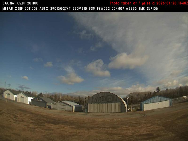 Web Cam image of Bathurst Airport (North)