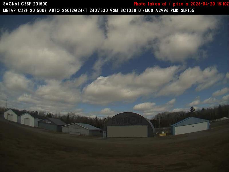 Web Cam image of Bathurst Airport (North)