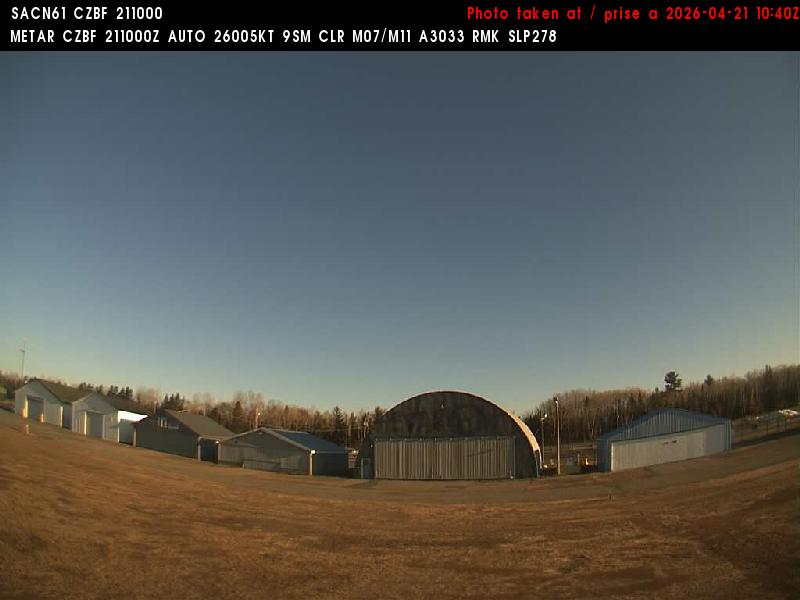 Web Cam image of Bathurst Airport (North)