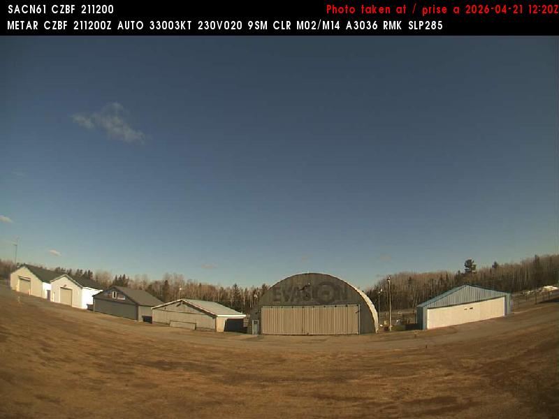 Web Cam image of Bathurst Airport (North)