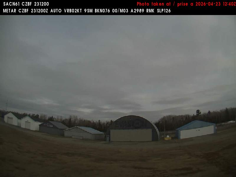 Web Cam image of Bathurst Airport (North)