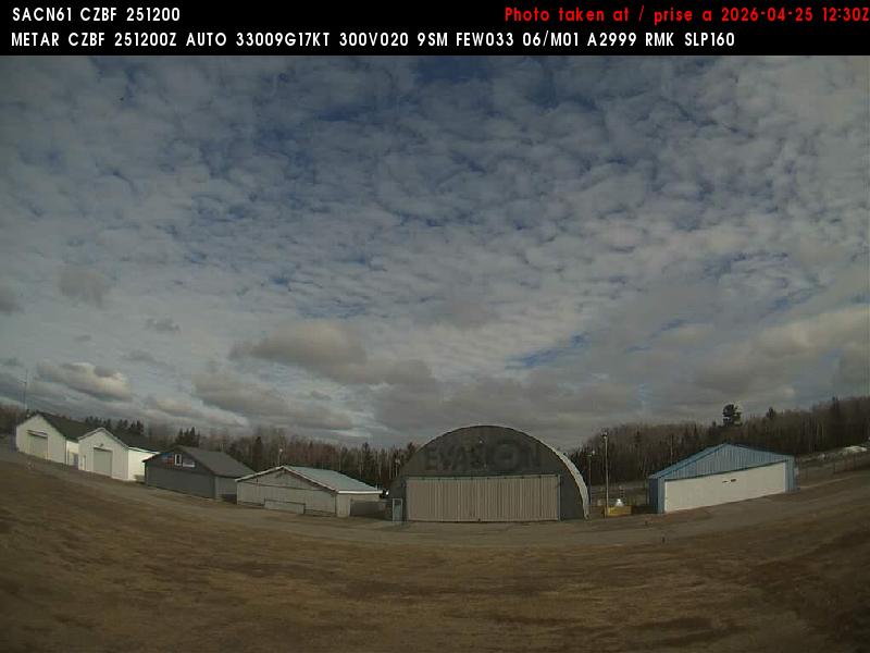 Web Cam image of Bathurst Airport (North)