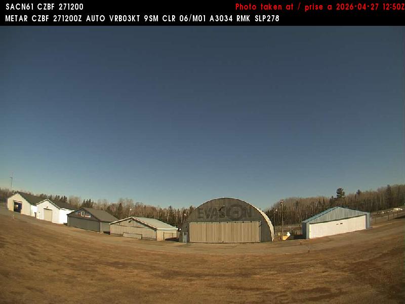 Web Cam image of Bathurst Airport (North)