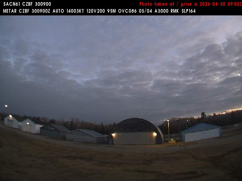 Web Cam image of Bathurst Airport (North)