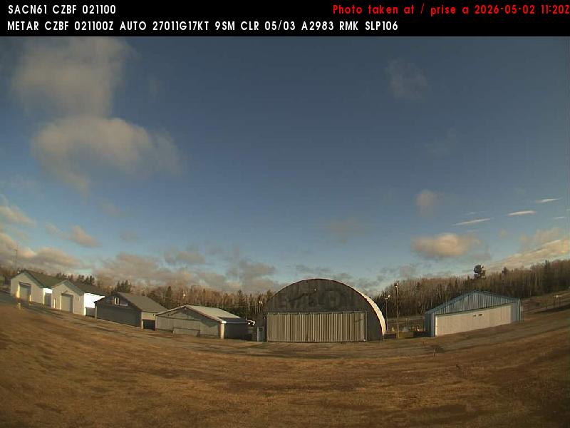 Web Cam image of Bathurst Airport (North)