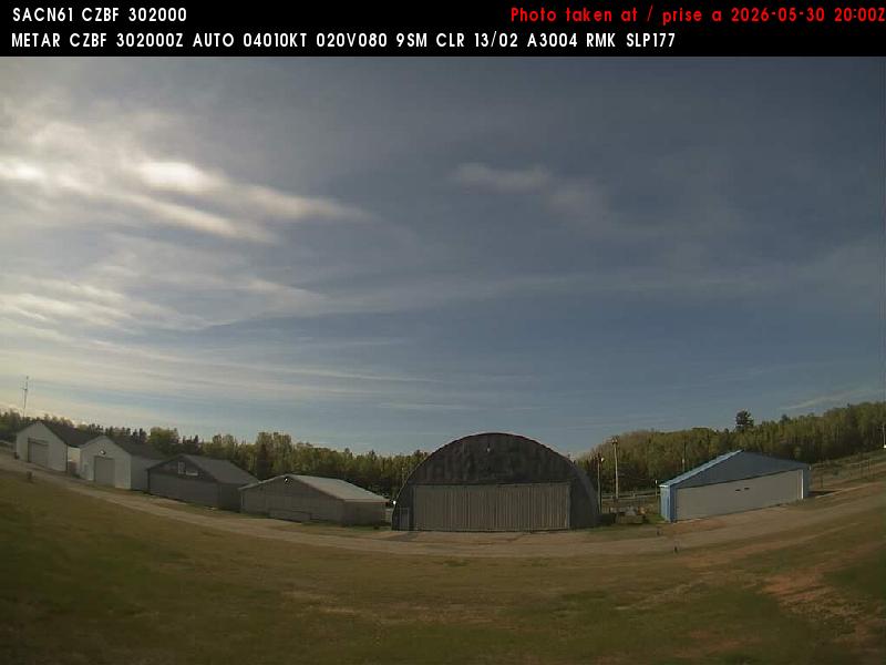 Web Cam image of Bathurst Airport (North)