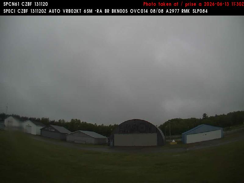 Web Cam image of Bathurst Airport (North)