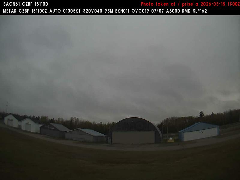 Web Cam image of Bathurst Airport (North)