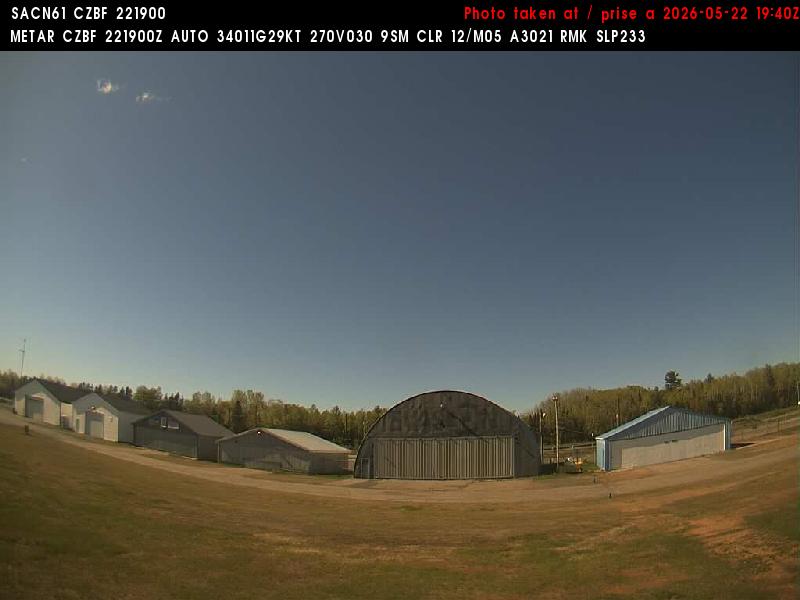 Web Cam image of Bathurst Airport (North)